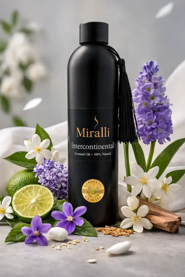 Miralli Intercontinental aroma diffúzor illat üvege, exkluzív szállodai lakásillatosító